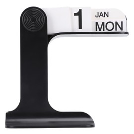 Yechiry Desk Flip Calendar, Flip Perpetual Calendar with Monthly, Date and Daily Boards | Desk Calendar for Office | Date Display for Desk for Office Home