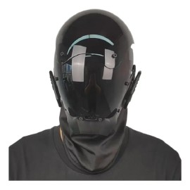 Máscara Mecánica De Halloween Cyberpunk Mask Cs