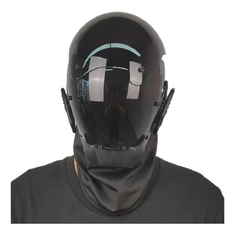 Máscara Mecánica De Halloween Cyberpunk Mask Cs