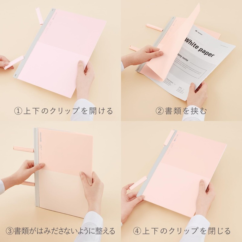 Kokuyo KME-CNLB File Clip Notebook, ME A4, Pool Blue