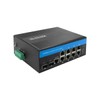 Industrial Gigabit Ethernet L2 Managed Switch 8 X Gigabit Ports
