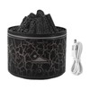 Volcano Diffuser 5V 180ml Relaxing Auto Off Warm Atmosphere Flame