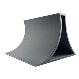 Jeff Did It! 1/24th Monster Truck Stunt Ramp E - EXTREME AIR - Works as Display Stand - Includes 9 Anti-Slip Rubber Feet - Catch Big Air - You'll Flip (Black)