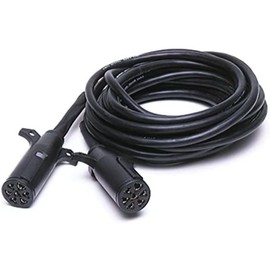 Custer EXT30-7PP-6 30 Foot Extension Cord w/7-Pin Plug on end and 7-Pin Plug on End (6-Wire)