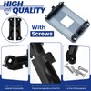 Aifeier ET 4PCS CPU Fan Bracket for AM4 Backplate, Black