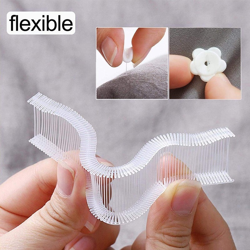 YKKJ Clothes Pegs, No Pins, Duvet Fixing, No Needles, for