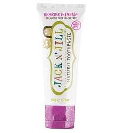 Jack N' Jill Natural Toothpaste Berries & Cream Flavour 50g