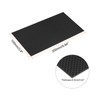 sourcing map 2 Pcs Carbon Fiber Sheet 250×100×0.5mm Glossy Surface