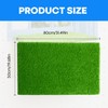 Air Conditioner Drip Cushion, Artificial Grass Mat AC Rain Cover,