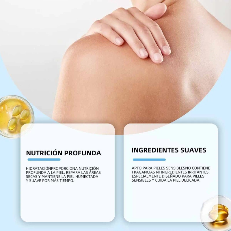 Crema Hidratante Corporal De Sebo, Anti-arrugas Y Apretada