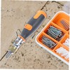 Operitacx Manual Ratcheting Screwdriver Set 11-in-1 Multi-Angle Bits Easy to