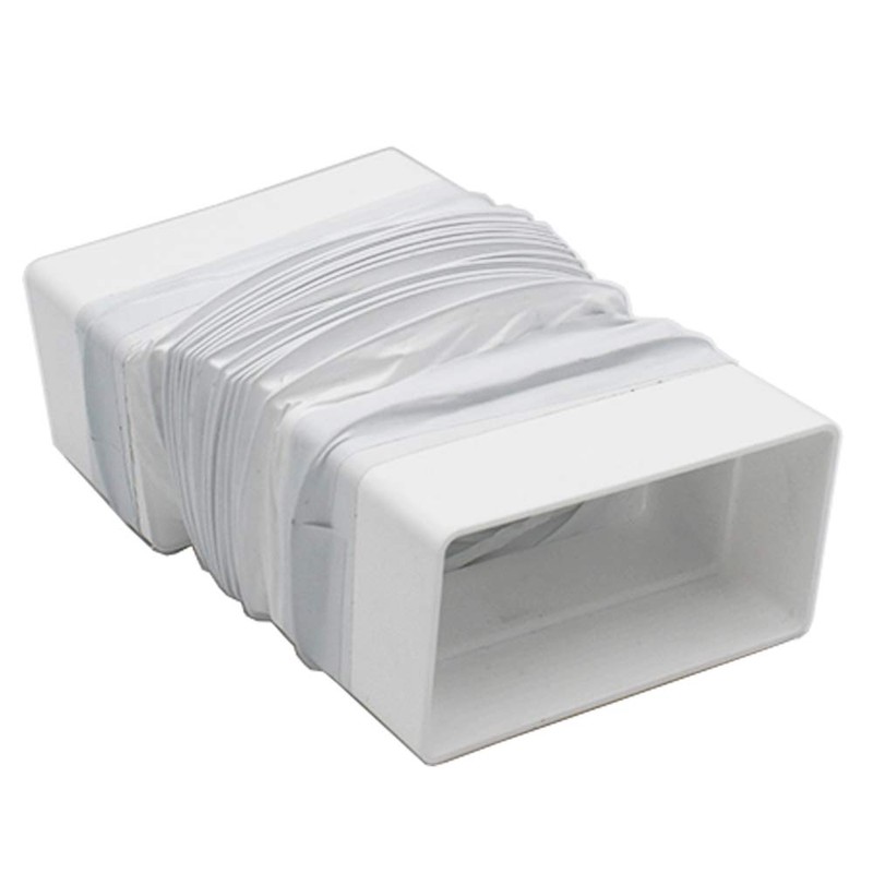 Kair Rectangular Flexible Bend 150mm x 70mm - 500mm Length