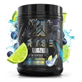 Pre Entreno Ryse Godzilla Pwo 40 Serv Los Sabore Sabor Monsterberry Lime                                                                              