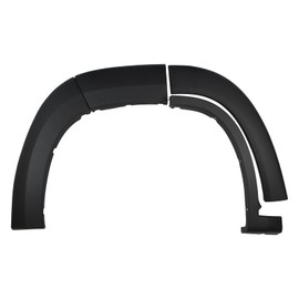 DriveFix Front Left Top Wheel Opening Fender Flare Molding Trim Kit Black for Ram Promaster 1500 2500 3500 2019 2020 2021 2022 2023 2024 2025 Driver Side Body Molding Panel Bezel