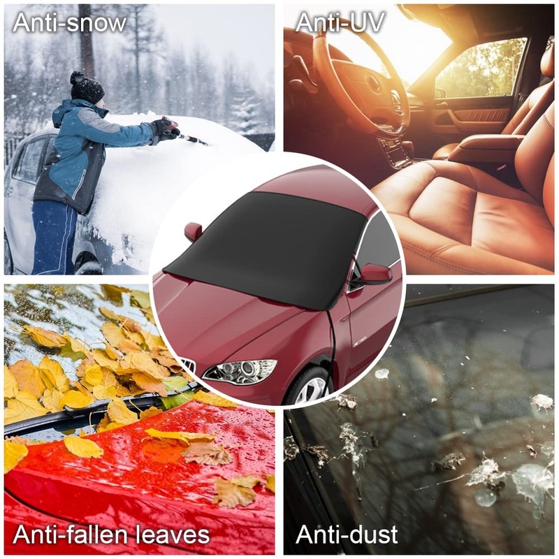 Senders Windscreen Cover, Car Windscreen Cover, Magnetic Fixing, Foldable Car