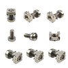 Gad2go 50 Pack Rack Mount Cage Nuts Screws and Washers