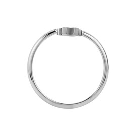 Morellato SNA44 Love Rings Collection Women's Stainless Steel Crystal Ring, Metal, Does not apply