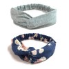 DRESHOW - Paquete de 10 diademas boho para mujer y