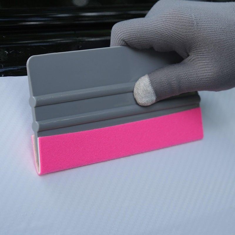 2-Pack Felt Edge Squeegee Tool for Vinyl Wrap, Window Tint,