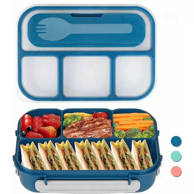 Extreme Beauty Lonchera Lunch Box Kawaii Portaviandas Libre Bpa Cubiertos