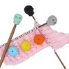 Knitting Thread Stopper, Needle core Device. Knitting Needle Stop Protector,