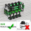 Socpuro Power Tool Organizer Wall Mounted, 3 Layers Heavy Duty