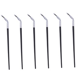 Baluue 3sets Women's Makeup Tools Curved Lower Eyelash Brush Girl Brow Makeup Applicators Travel-size 2pcs*3