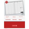 BRUNNEN Buchkalender Mod. 781 2026 | A4, Kunststoff, schwarz