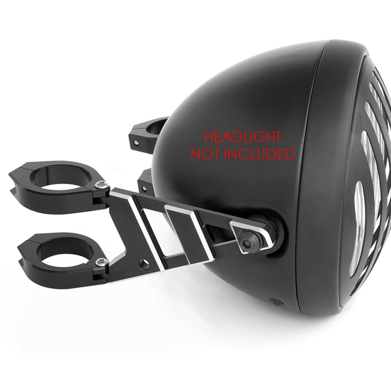 Headlight Holder 55-57 mm with Fork Clamps for Motorcycle CNC