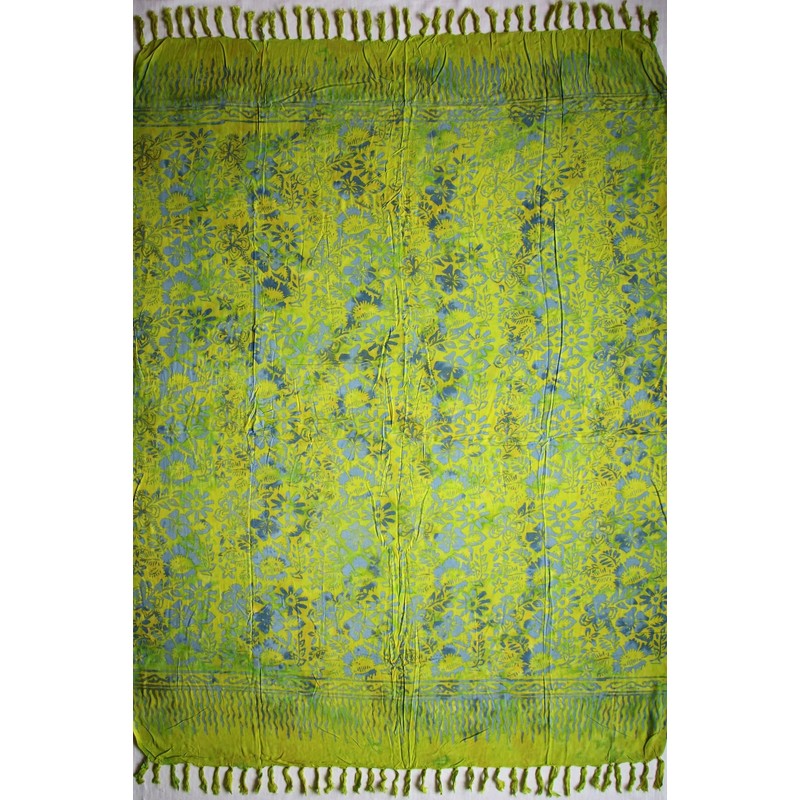 Wogeka - Sarong Green Blue 170 x 110 cm -