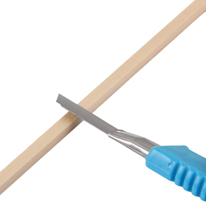 VIDETOL Pack of 100 Square Wooden Sticks, 30.5 x 0.5