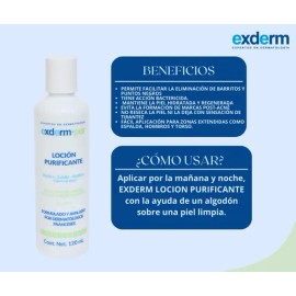 Exderm Pur Locion Purificante Pieles Grasas