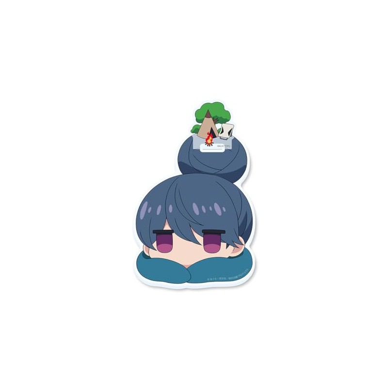 Yurucamp SEASON3 Rin-chan's Sakicho Campsite Acrylic Coaster