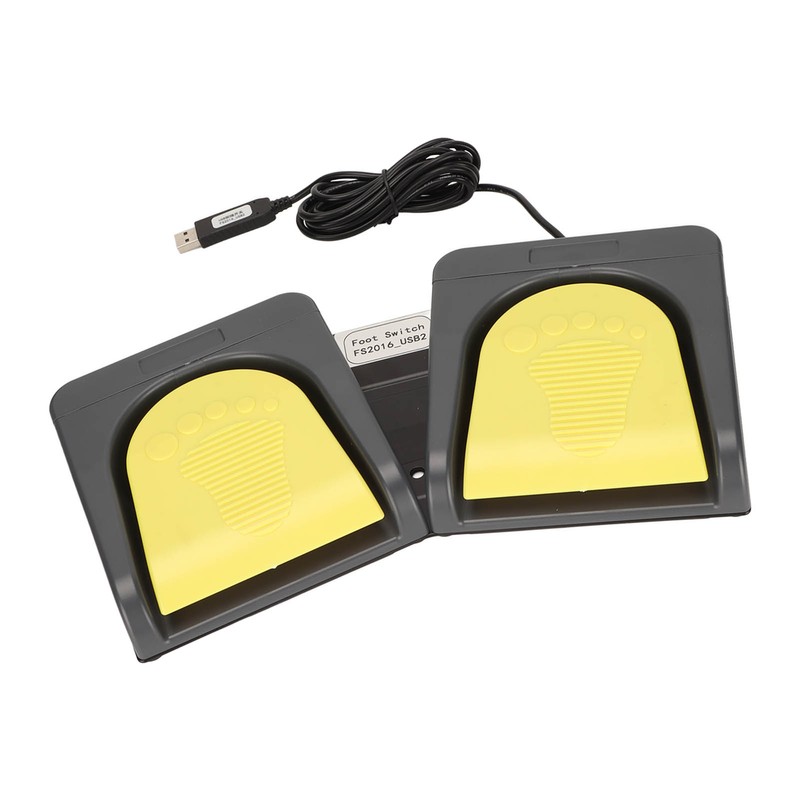 USB Double Foot Switch USB Two Pedal Mechanical Keyboard MIDI