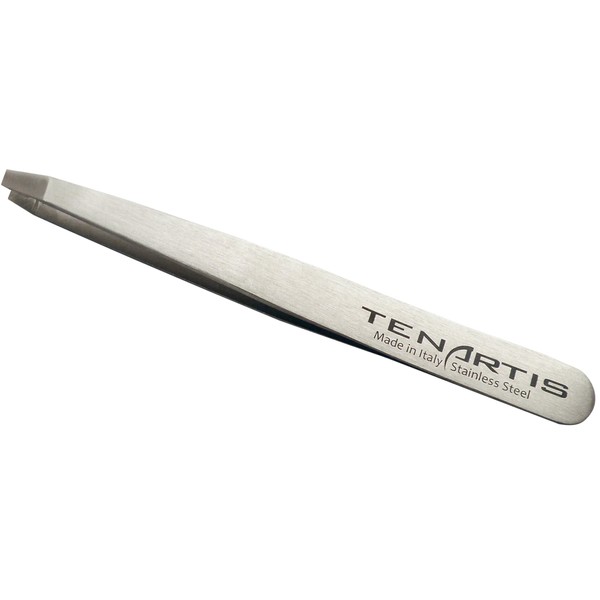 Straight Hair Tweezers Stainless Steel - Tenartis Made in Italy by Tenartis