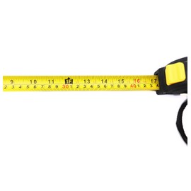 cSeao 16 ft Steel Tape Measure, Black, 25mm Width