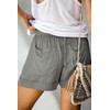 Wielsscca Womens Drawstring Shorts Trendy Summer Elastic Waist Cute Casual