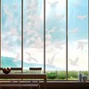 Boao 40pcs Large Anti Collision Window Stickers Bird Window Stickers