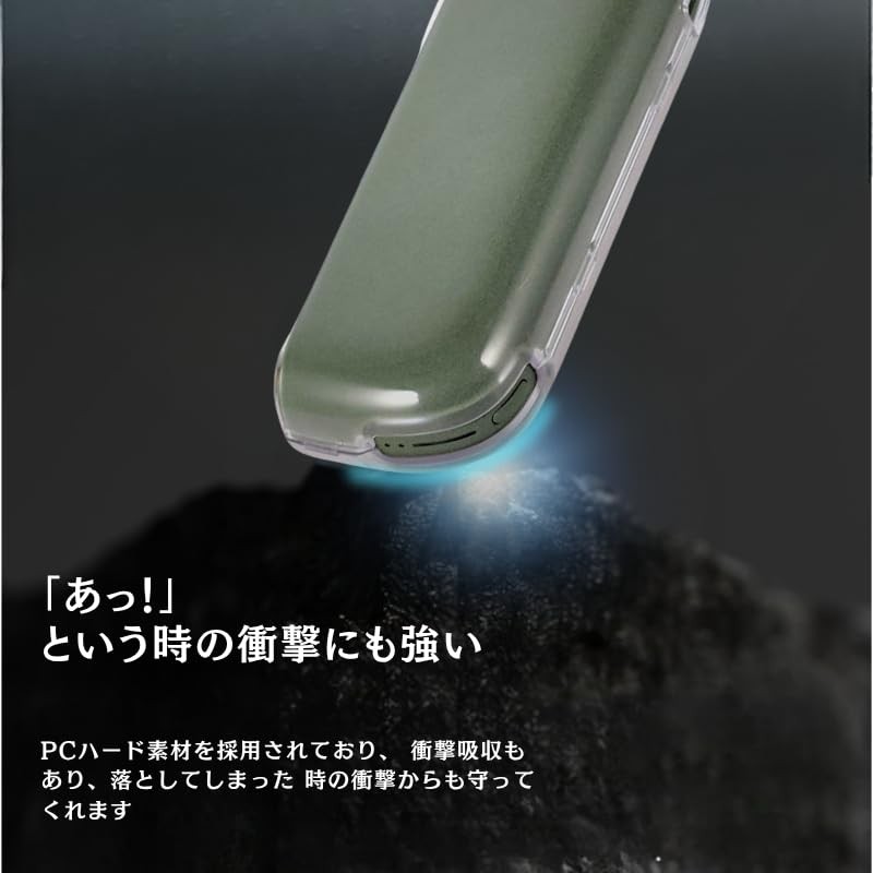 DREAMCLOCK PC Material Case for IQOS Iluma, Clear, Shockproof, Ultra
