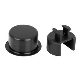 Unifizz 4 PCS Car Tailgate Hinge Pivot Bushing Kit, ABS Plastic Material Multi-spec Plug-in Protection Replacement,Compatible with Do-dge Ram and for-d F-Series