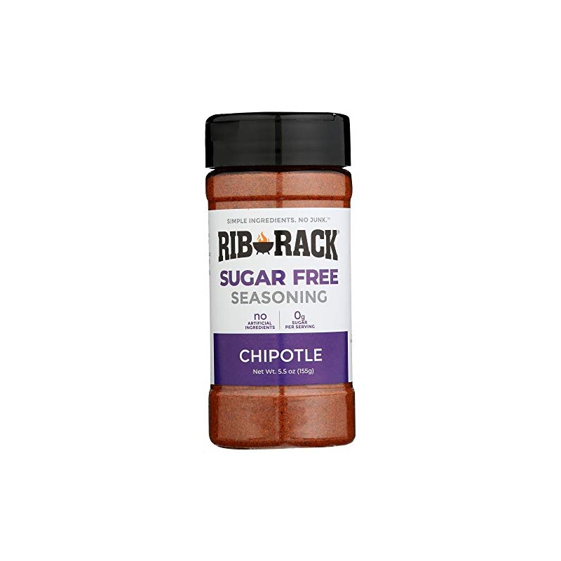 Rib Rack Chipotle Sugar Free Seasoning, 5 oz