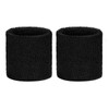 Aucuu Sports Wristband for Men & Women, 2PC Absorbent Sweatbands,