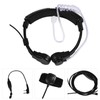 Throat Mic Headset Acoustic Tube Earpiece PTT for Baofeng UV5R