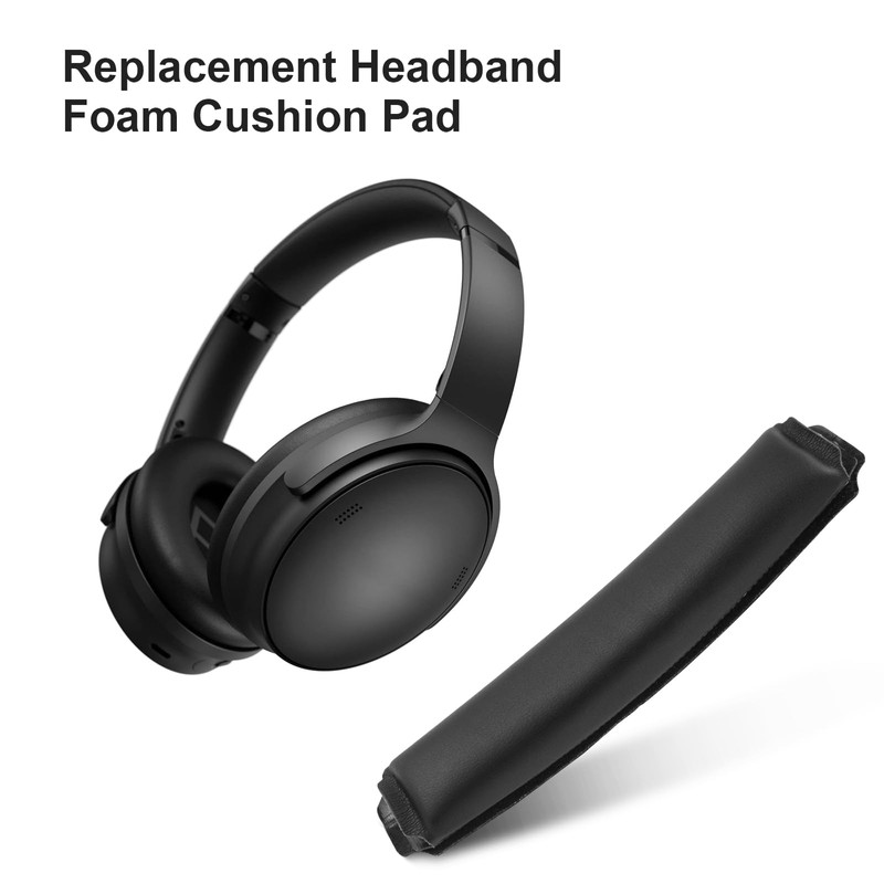 Replacement QC35 Protein Leather Headband Pad Compatible with Bose QuietComfort