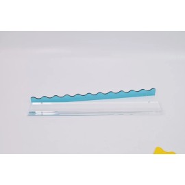 Royal Saint Acrylic Multi-color Transparent Mahjong Ruler US Mahjong Wave Transparent Mahjong Row RulerColor: green