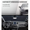 Pigenius Windshield Sun Shade Fits 2021-2024 Kia Carnival,Car Window Shades-Safeguard