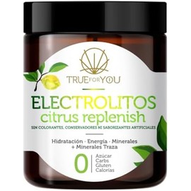 Electrolitos sin Azúcar, Hidratación en Polvo, Adicionado con Calcio, Zinc y Potasio. Keto, Paleo y Vegano, Sabor Limonada.
