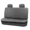 FH Group Car Seat Covers Classic PU Leather Split Bench