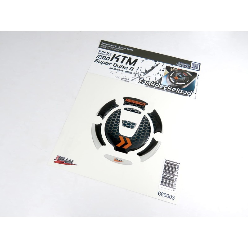 BIKE-label Tank Pad Fuel Cap Compatible with KTM 1290 Super