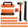 CNQLIS Laminate Flooring Tools, 65 Pieces lvp Installation kit with